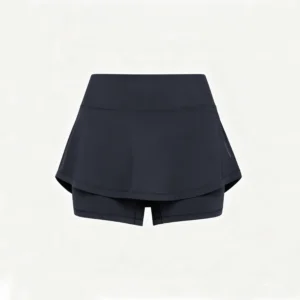 Layered sports skort