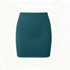 Fitted athletic skirt
